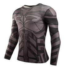 Load image into Gallery viewer, Hot Sale Fitness MMA Compression Shirt Men Anime Bodybuilding Long Sleeve Crossfit 3D Superman Punisher T Shirt Tops Tees