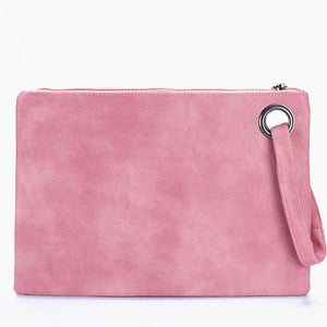 Yogodlns Fashion solid women's clutch bag leather women envelope bag clutch evening bag female Clutches Handbag free shipping