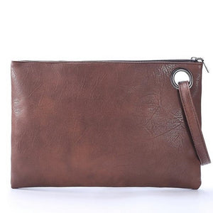 Yogodlns Fashion solid women's clutch bag leather women envelope bag clutch evening bag female Clutches Handbag free shipping