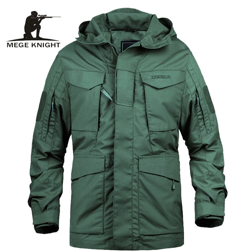 Mege Brand M65 Military Camouflage Male clothing US Army Tactical Men's Windbreaker Hoodie Field Jacket Outwear casaco masculino