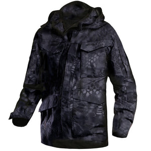 Mege Brand M65 Military Camouflage Male clothing US Army Tactical Men's Windbreaker Hoodie Field Jacket Outwear casaco masculino