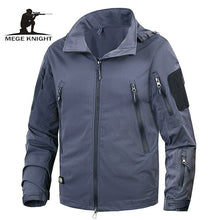 Load image into Gallery viewer, Mege Brand Clothing New Autumn Men&#39;s Jacket Coat Military Clothing Tactical Outwear US Army Breathable Nylon Light Windbreaker