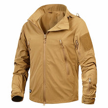 Load image into Gallery viewer, Mege Brand Clothing New Autumn Men&#39;s Jacket Coat Military Clothing Tactical Outwear US Army Breathable Nylon Light Windbreaker