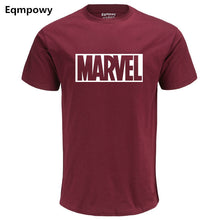 Load image into Gallery viewer, Eqmpowy 2017 New Fashion MARVEL t-Shirt men cotton short sleeves Casual male tshirt marvel t shirts men tops tees Free shipping