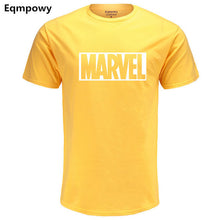 Load image into Gallery viewer, Eqmpowy 2017 New Fashion MARVEL t-Shirt men cotton short sleeves Casual male tshirt marvel t shirts men tops tees Free shipping