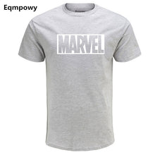 Load image into Gallery viewer, Eqmpowy 2017 New Fashion MARVEL t-Shirt men cotton short sleeves Casual male tshirt marvel t shirts men tops tees Free shipping