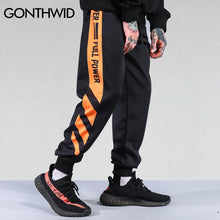 Load image into Gallery viewer, GONTHWID Striped Patchwork Harem Pants Mens 2017 Hip Hop Printed Color Block Casual Joggers Sweatpants Trousers Male Streetwear