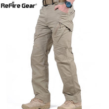 Load image into Gallery viewer, IX9 City Tactical Cargo Pants Men Combat SWAT Army Military Pants Cotton Many Pockets Stretch Flexible Man Casual Trousers XXXL