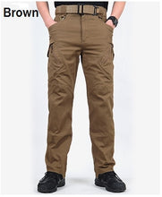 Load image into Gallery viewer, IX9 City Tactical Cargo Pants Men Combat SWAT Army Military Pants Cotton Many Pockets Stretch Flexible Man Casual Trousers XXXL