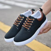 Load image into Gallery viewer, REETENE New Arrival Spring Summer Comfortable Casual Shoes Mens Canvas Shoes For Men Lace-Up Brand Fashion Flat Loafers Shoe