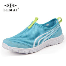 Load image into Gallery viewer, LEMAI 2018 Men Sneakers,Unisex Lover Shoes Summer Casual Men Shoe Breathable Network Shoes man Slip On Flats For Man 35-46