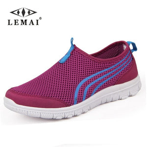 LEMAI 2018 Men Sneakers,Unisex Lover Shoes Summer Casual Men Shoe Breathable Network Shoes man Slip On Flats For Man 35-46