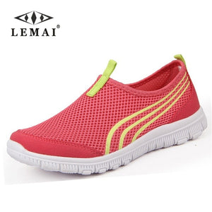 LEMAI 2018 Men Sneakers,Unisex Lover Shoes Summer Casual Men Shoe Breathable Network Shoes man Slip On Flats For Man 35-46