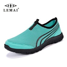 Load image into Gallery viewer, LEMAI 2018 Men Sneakers,Unisex Lover Shoes Summer Casual Men Shoe Breathable Network Shoes man Slip On Flats For Man 35-46