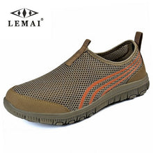 Load image into Gallery viewer, LEMAI 2018 Men Sneakers,Unisex Lover Shoes Summer Casual Men Shoe Breathable Network Shoes man Slip On Flats For Man 35-46