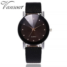 Load image into Gallery viewer, Vansvar Women Watch Luxury Brand Casual Simple Quartz Clock For Women Leather Strap Wrist Watch Reloj Mujer Drop Shipping