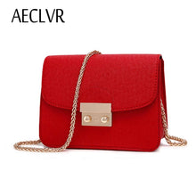 Load image into Gallery viewer, AECLVR Small Women Bags PU leather Messenger Bag Clutch Bags Designer Mini Shoulder Bag Women Handbag Hot Sale bolso mujer purse