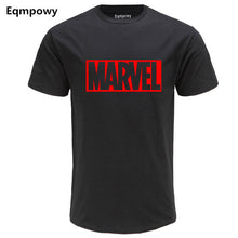 Load image into Gallery viewer, Eqmpowy 2017 New Fashion MARVEL t-Shirt men cotton short sleeves Casual male tshirt marvel t shirts men tops tees Free shipping