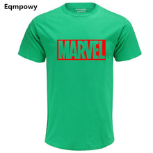 Load image into Gallery viewer, Eqmpowy 2017 New Fashion MARVEL t-Shirt men cotton short sleeves Casual male tshirt marvel t shirts men tops tees Free shipping