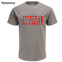 Load image into Gallery viewer, Eqmpowy 2017 New Fashion MARVEL t-Shirt men cotton short sleeves Casual male tshirt marvel t shirts men tops tees Free shipping