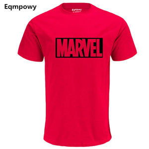 Eqmpowy 2017 New Fashion MARVEL t-Shirt men cotton short sleeves Casual male tshirt marvel t shirts men tops tees Free shipping