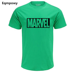 Eqmpowy 2017 New Fashion MARVEL t-Shirt men cotton short sleeves Casual male tshirt marvel t shirts men tops tees Free shipping