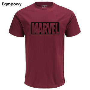 Eqmpowy 2017 New Fashion MARVEL t-Shirt men cotton short sleeves Casual male tshirt marvel t shirts men tops tees Free shipping