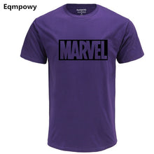 Load image into Gallery viewer, Eqmpowy 2017 New Fashion MARVEL t-Shirt men cotton short sleeves Casual male tshirt marvel t shirts men tops tees Free shipping