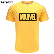 Load image into Gallery viewer, Eqmpowy 2017 New Fashion MARVEL t-Shirt men cotton short sleeves Casual male tshirt marvel t shirts men tops tees Free shipping