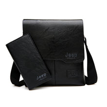 Load image into Gallery viewer, JEEP BULUO Man Messenger Bag 2 Set Men Pu Leather Shoulder Bags Business Crossbody Casual Bag Famous Brand ZH1505/8068