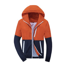 Load image into Gallery viewer, Jacket Men Windbreaker 2018 Spring Autumn Fashion Jacket Men&#39;s Hooded Casual Jackets Male Coat Thin Men Coat Outwear Couple