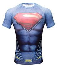 Load image into Gallery viewer, New Comic Superhero Compression Shirt Captain America Iron man Fit Tight G ym Bodybuilding T Shirt