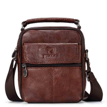 Load image into Gallery viewer, FUZHINIAO Genuine Leather Men Messenger Bag Hot Sale Male Small Man Fashion Crossbody Shoulder Bags Men&#39;s Travel New Handbags