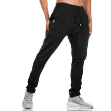 Load image into Gallery viewer, 2018 Autumn new mens cotton Sweatpants gyms Fitness workout solid trousers male Casual fashion Pencil Pants Joggers sportswear