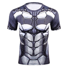 Load image into Gallery viewer, New Comic Superhero Compression Shirt Captain America Iron man Fit Tight G ym Bodybuilding T Shirt