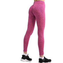 Load image into Gallery viewer, Fashion Push Up Leggings Women Workout Leggings Slim Leggings Polyester V-Waist Jeggings Women Pencil Pants