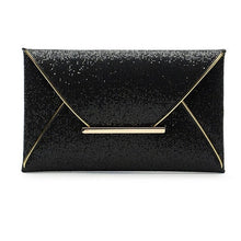 Load image into Gallery viewer, ISKYBOB 2017 New Hot Of Hand Package Women Fashion Sequins Envelope Bag Personality Clutch Purse Leather Top Quality