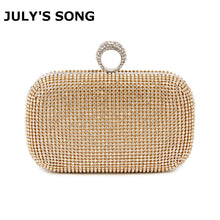 Load image into Gallery viewer, Evening Clutch Bags Diamond-Studded Evening Bag With Chain Shoulder Bag Women&#39;s Handbags Wallets Evening Bag For Wedding Party