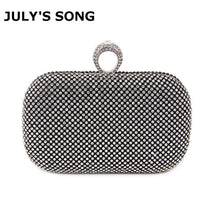 Load image into Gallery viewer, Evening Clutch Bags Diamond-Studded Evening Bag With Chain Shoulder Bag Women&#39;s Handbags Wallets Evening Bag For Wedding Party