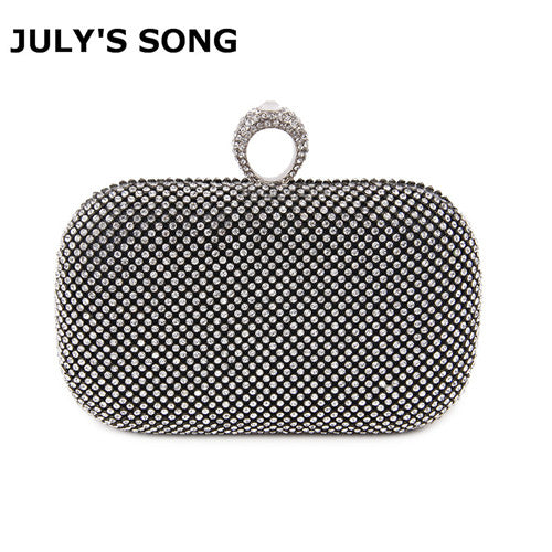 Evening Clutch Bags Diamond-Studded Evening Bag With Chain Shoulder Bag Women's Handbags Wallets Evening Bag For Wedding Party