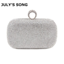 Load image into Gallery viewer, Evening Clutch Bags Diamond-Studded Evening Bag With Chain Shoulder Bag Women&#39;s Handbags Wallets Evening Bag For Wedding Party