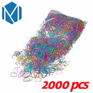 2000/600pcs/bag Child Baby Gum for Hair TPU Disposable Elastics Hair Bands Girls Ponytail Holder Rubber Bands Hair Accessories