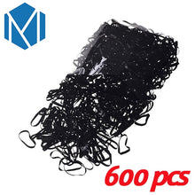 Load image into Gallery viewer, 2000/600pcs/bag Child Baby Gum for Hair TPU Disposable Elastics Hair Bands Girls Ponytail Holder Rubber Bands Hair Accessories