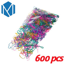 Load image into Gallery viewer, 2000/600pcs/bag Child Baby Gum for Hair TPU Disposable Elastics Hair Bands Girls Ponytail Holder Rubber Bands Hair Accessories