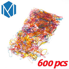 Load image into Gallery viewer, 2000/600pcs/bag Child Baby Gum for Hair TPU Disposable Elastics Hair Bands Girls Ponytail Holder Rubber Bands Hair Accessories