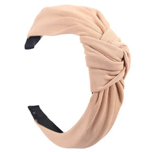 Load image into Gallery viewer, Solid Soft Knotted Flamingo Headband Hairband For Women Lady Bow Hair Hoop Hair Accessories Headwear