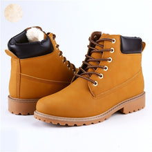 Load image into Gallery viewer, ROXDIA Faux Suede Leather Men Boots Spring Autumn And Winter Man Shoes Ankle Boot Men&#39;s Snow Shoe Work Plus Size 39-46 RXM560