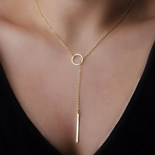 Load image into Gallery viewer, Gold color Choker Necklace for women Long moon Tassel Pendant Chain Necklaces &amp; Pendants Laces velvet chokers Fashion Jewelry