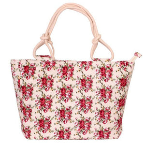 2018 Fashion Folding Women Big Size Handbag Tote Ladies Casual Flower Printing Canvas Graffiti Shoulder Bag Beach Bolsa Feminina