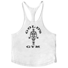 Load image into Gallery viewer, Muscleguys Cotton Gyms Tank Tops Men Sleeveless Tanktops For Boys Bodybuilding Clothing Undershirt Fitness Stringer Golds Vest